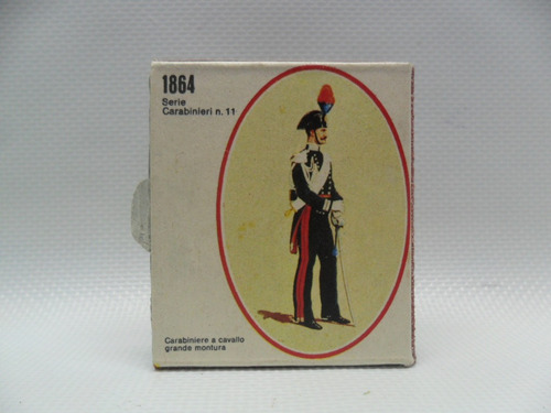 Caixa De Fósforos N°12 1971 Serie Carabinieri 1814 Á 1822.