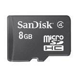 Alta Capacidad De La Tarjeta Sandisk Microsd De 8 Gb (micros