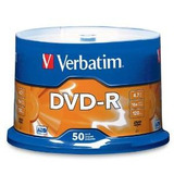 Verbatim 4,7 Gb Hasta 16x Branded Grabable Azo Dvd-r 50-disc