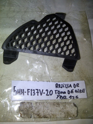 Rejilla De Toma De Aire Para Ybr 125 Original Stinger Motos