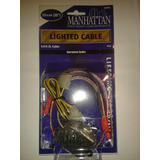 Cable Sata De Datos Iluminado Manhattan Rojo Xtatil Belgrano