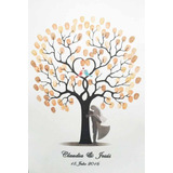 Arbol De Huellas Boda  Gratis Cojin+instructivo+toallas