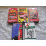 Ferrari Lote Fechado Com 5 Vhs Original Oferta