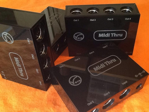 Midi Thru Box Marca Volt - 1 In 6 Out - Ideal Volca Y Otros
