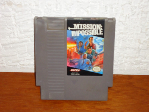 Nintendo Nes Juego  Mission Impossible
