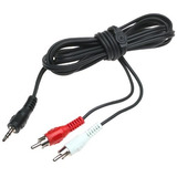 Cable De Audio Adaptador Plug 3.5 Estereo A 2 Rca M 15m Mp3