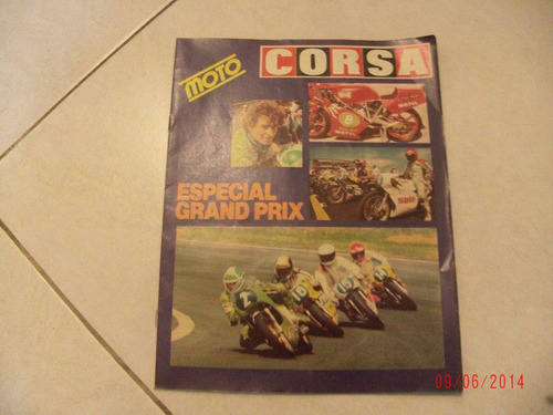 Revista Corsa Grand Prix Motociclismo 81 Jon Ekerold,w Perez