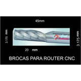  Brocas Para Router Cnc, Corte De Aluminio Acrílico Japonesa