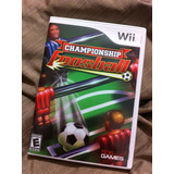 Championship Foosball - Wii - 4 Jugadores Futbolito
