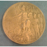 Antigua Medalla Cuarteles Infantería Tucumán 1915 Gottuzzo