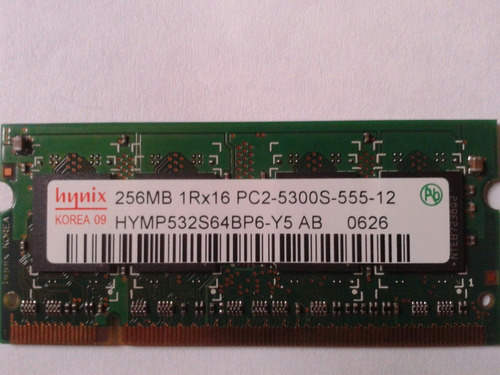 Memoria 512mb Ddr-2 Pc5300 Para Laptop Sodim Pc iMac Mac Min