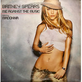 Cd Britney Spears Y Madonna Me Against The Music Promo Usado