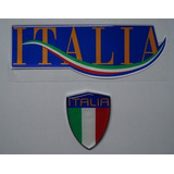 Escudo Italia Com Adesivo Resinado (jogo)