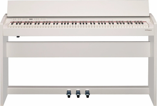 Roland F140r Piano Digital 88 Teclas Mueble 3 Pedales Blanco