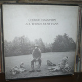 George Harrison 3 Lp Album All Things Must Pass Con Poster