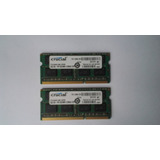 Kit Ram Crucial 8 Gb (2x4), 1600 Mhz