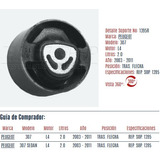 Soporte Motor Tras Flecha Peugeot 307 Sedan 03-11 2.0l 1395r