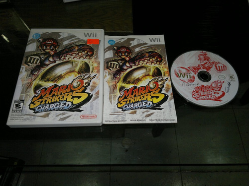 Mario Strikers Charged Completo Nintendo Wii,excelente.