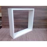 Nicho Em M.d.f  De Parede 30x30x15 Na Cor Branca