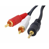 Cable Auxiliar 3.5mm A Rca Longitud 3m