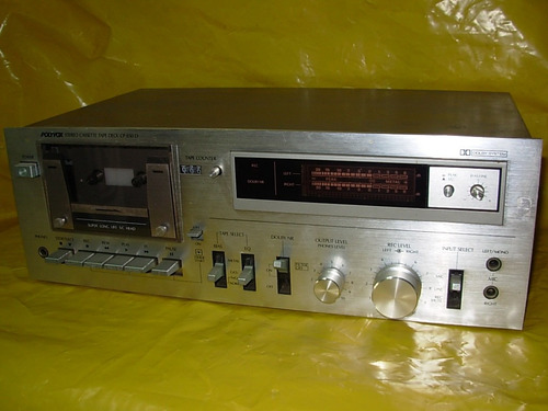 Tape Deck Polyvox Cp-850d - Impecavel - U.dono - Perfeito Ok