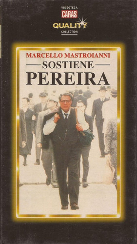 Sostiene Pereyra (1996) Marcello Mastroianni Drama Vhs Nuevo