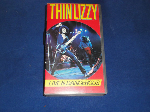 Thin Lizzy - Live & Dangerous (vhs Importado)