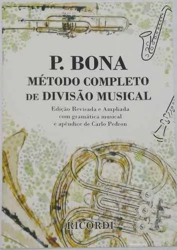 Método De Ensino P. Bona Completo De Divisão Musical Baruk