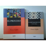 Lote X 2 Libros Franz Kafka / La Metamorfosis + El Proceso 