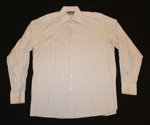 Camisa Christian Dior Mangas Largas Vestir Talle 39 15y1/4