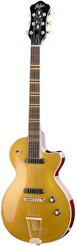 Guitarra Eléctrica Hofner Hct-club Gold Top Nueva Garantia