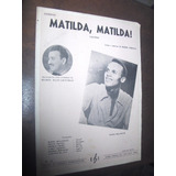 Partitura Matilda Matilda Acordeon Harry Belafonte