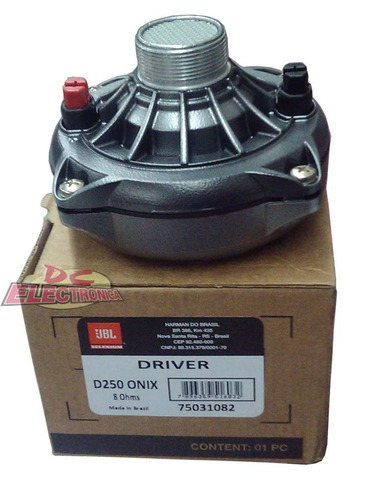 Driver Selenium Jbl D250x Onix Color Negro