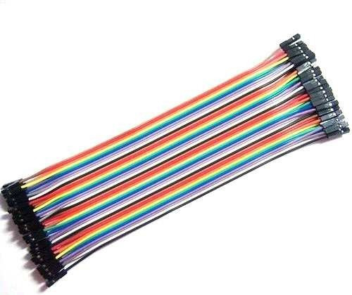 Cables Arduino Hembra/hembra, 10 Colores, 20 Cms, Pic, Avr,