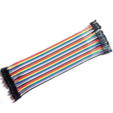 Cables Arduino Hembra/hembra, 10 Colores, 20 Cms, Pic, Avr,
