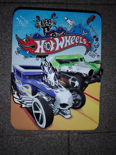 Valija Porta Autos Hotwheels