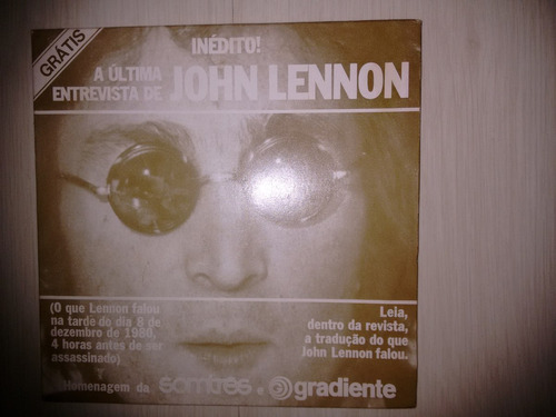Disco Vinil Compacto Última Entrevista John Lennon Beatles