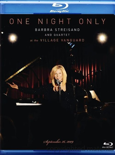 Barbra Streisand - One Night Only - Blu-ray