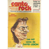 Revista / Canta Rock / Cancionero / Nª 8 / David Lebon