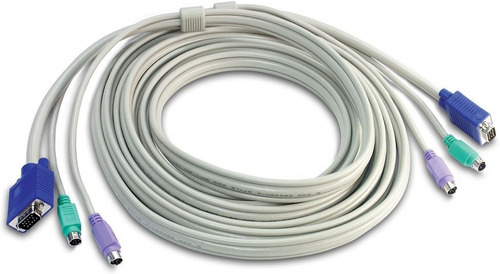 Cable Kvm Ps2 / Vga De 4,5 Metros (15 Pies) Trendnet Tk-c15