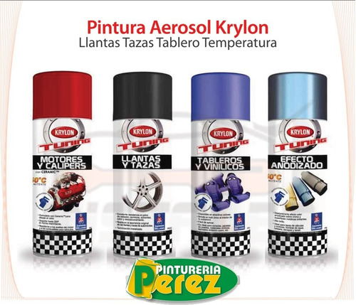 Krylon Tuning Motores Y Calipers - Pintura En Aerosol 310 Gr