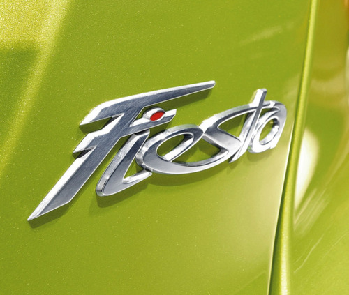 Emblemas Ford Fiesta  Cromado Foto 3