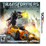 Transformers Dark Of The Moon Nuevo Nintendo 3ds Dakmor