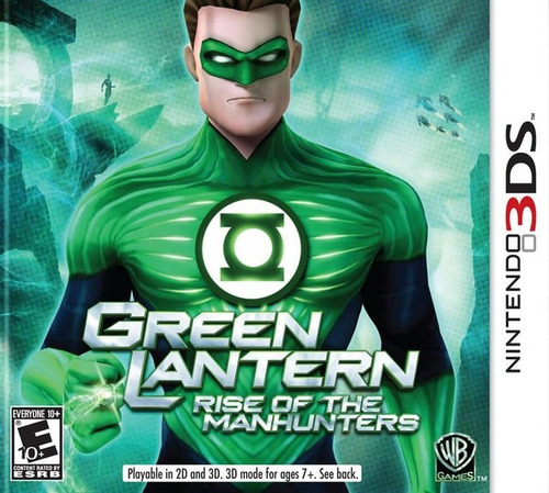 Green Lantern Rise Of The Manhunters Nintendo 3ds Dakmor