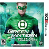 Green Lantern Rise Of The Manhunters Nintendo 3ds Dakmor