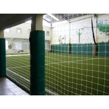 Red Contencion Proteccion Cancha Futbol 10 X 12 Hilo Blanco