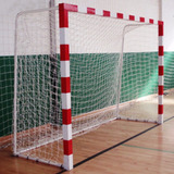 2 Red Arco Papi Futbol Salon Futsal Handball 3x2m Cajon 50cm