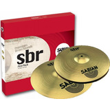 Sabian Sbr Set Hi Hat 13 + Crash 16 Ideal Principiante