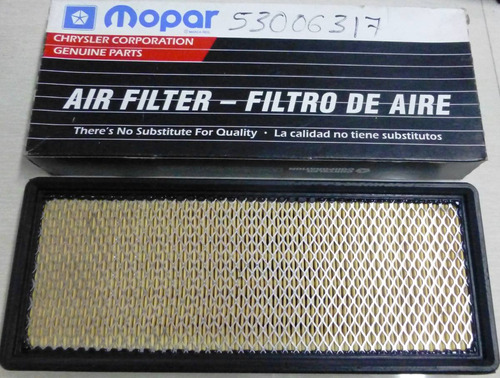 Filtro Aire Jeep Wrangler 1991 - 1995 Original Mopar Foto 2