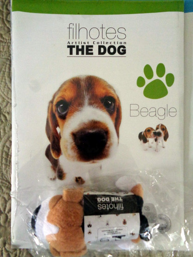 Miniatura Cãozinho Beagle De Pelúcia N 01 Coleção Filhotes